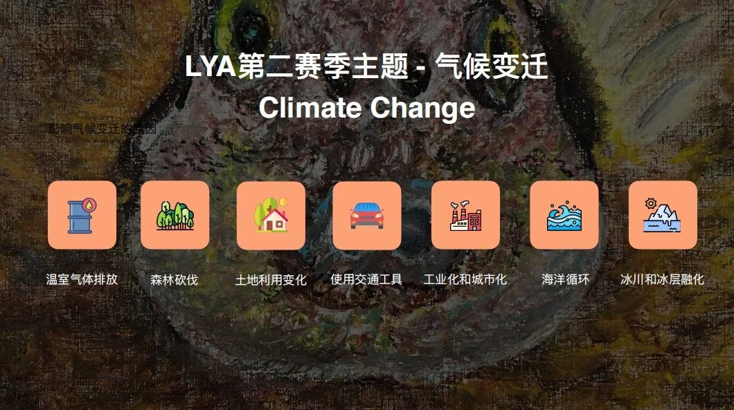 氣候變遷丨第二賽季 · 倫敦青年藝術(shù)家大賽報名啟動！